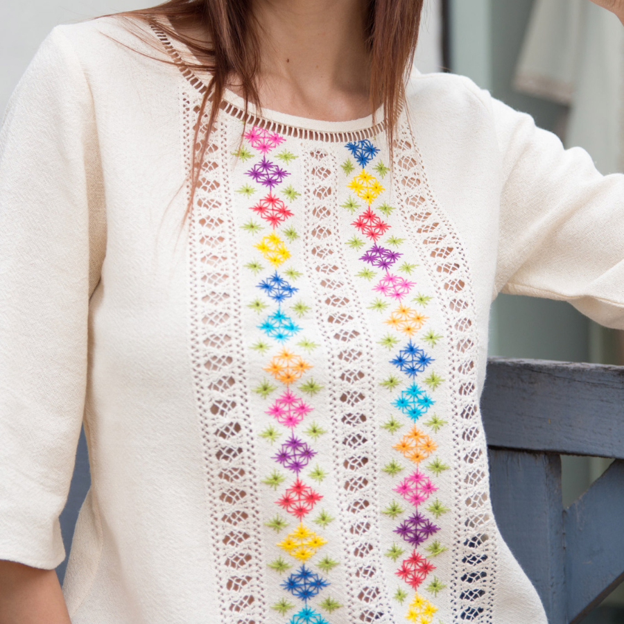 Blusa Yvoty Munticolor