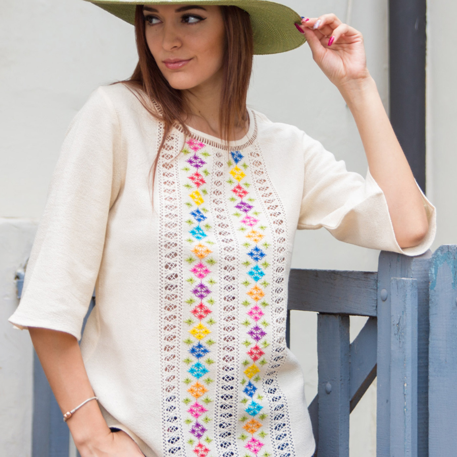 Blusa Yvoty Munticolor