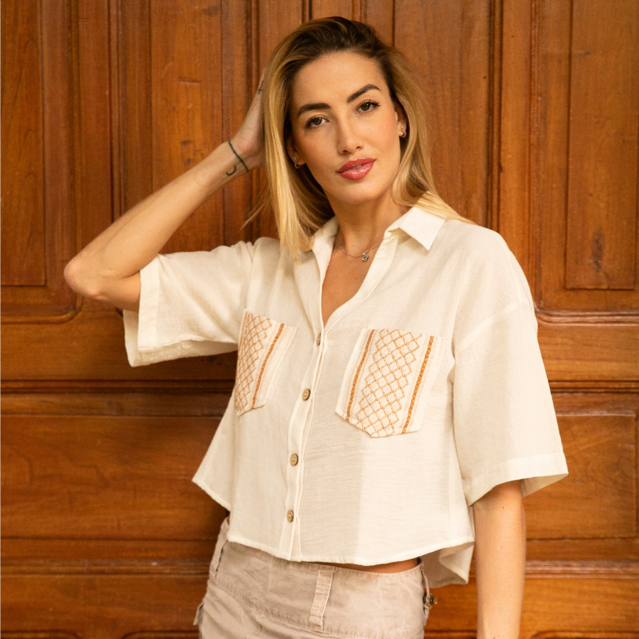 Camisa Helena Natural